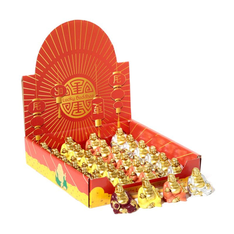 Mini Chinois souriant Bouddha