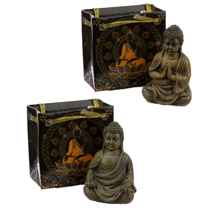 Mini sac cadeau avec Bouddha thaïlandais