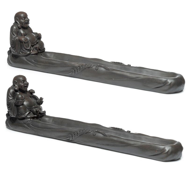 Paix des chinois orientaux souriants encens de Bouddha