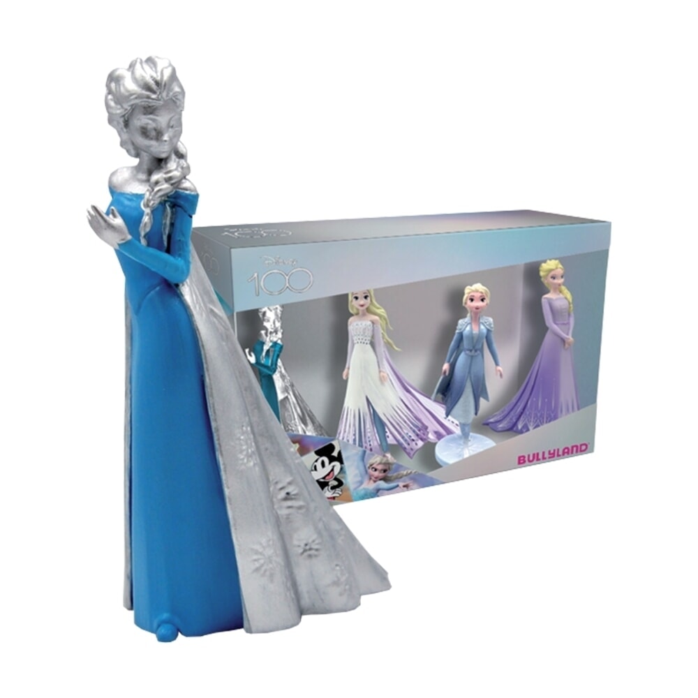 Pack La Reine des Neiges Bullyland Disney 100 ans Disney Platinum (13415)