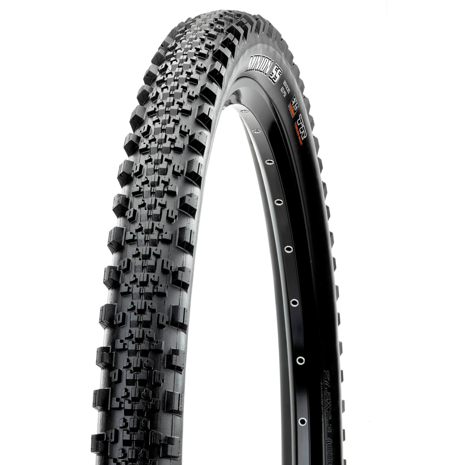 Pneu extérieur Maxxis Minion Semi Slick DD TR 27,5 x 2,30 noir pliable