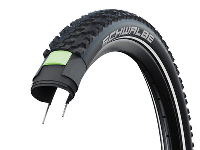 Schwalbe Tire Smart Sam Plus G-Guard 26 x 2.10 ZW reflète