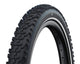 Schwalbe smart sam cargo - filaire - addix e - super défense - 26x2,35 - noir + reflex