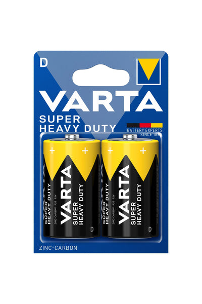 Varta battery superlife r20 d mono card a 2