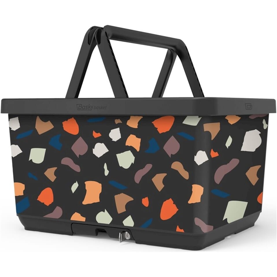 Basky Panier à vélo 2.0 Animal rencontre camouflage
