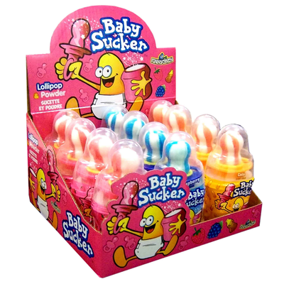 Sucette drôle de bonbons pour bébé (12 pièces)