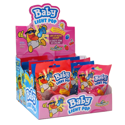 Pop légère pour bébé, bonbons amusants (12 pièces)