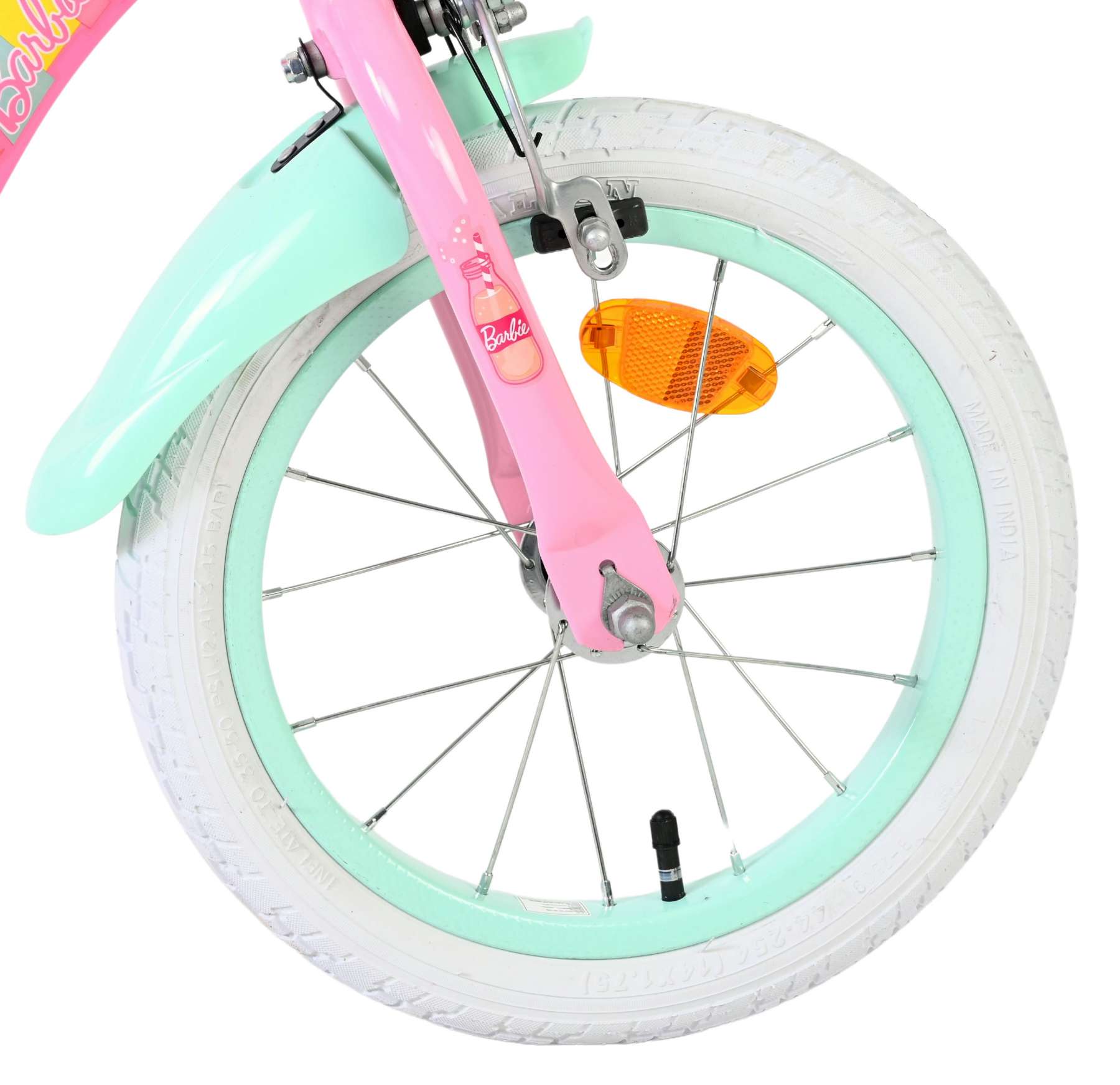 Vélo pour enfants Barbie - filles - 14 pouces - rose