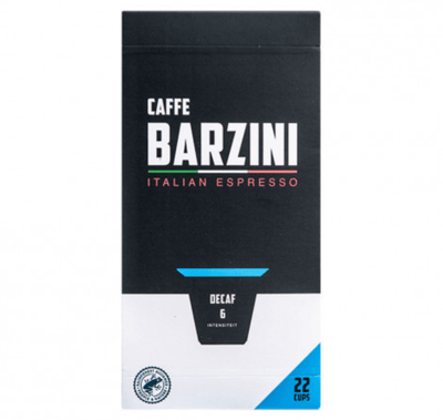 Capsules décaféinées Barzini (22 pièces)