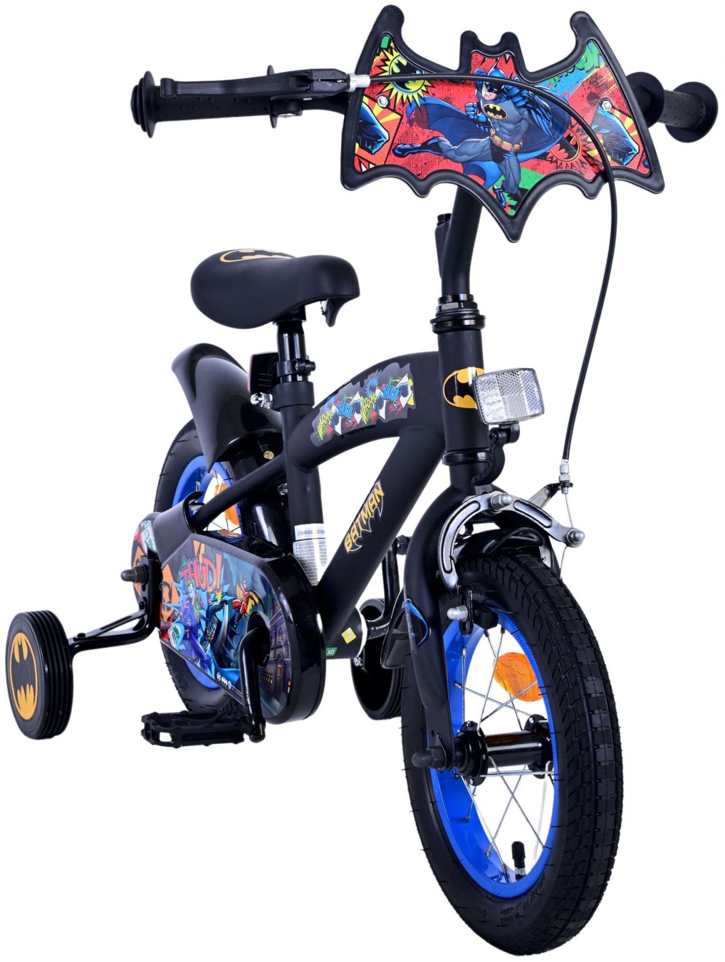 Batman Children's Bike Boys 12 pouces noir