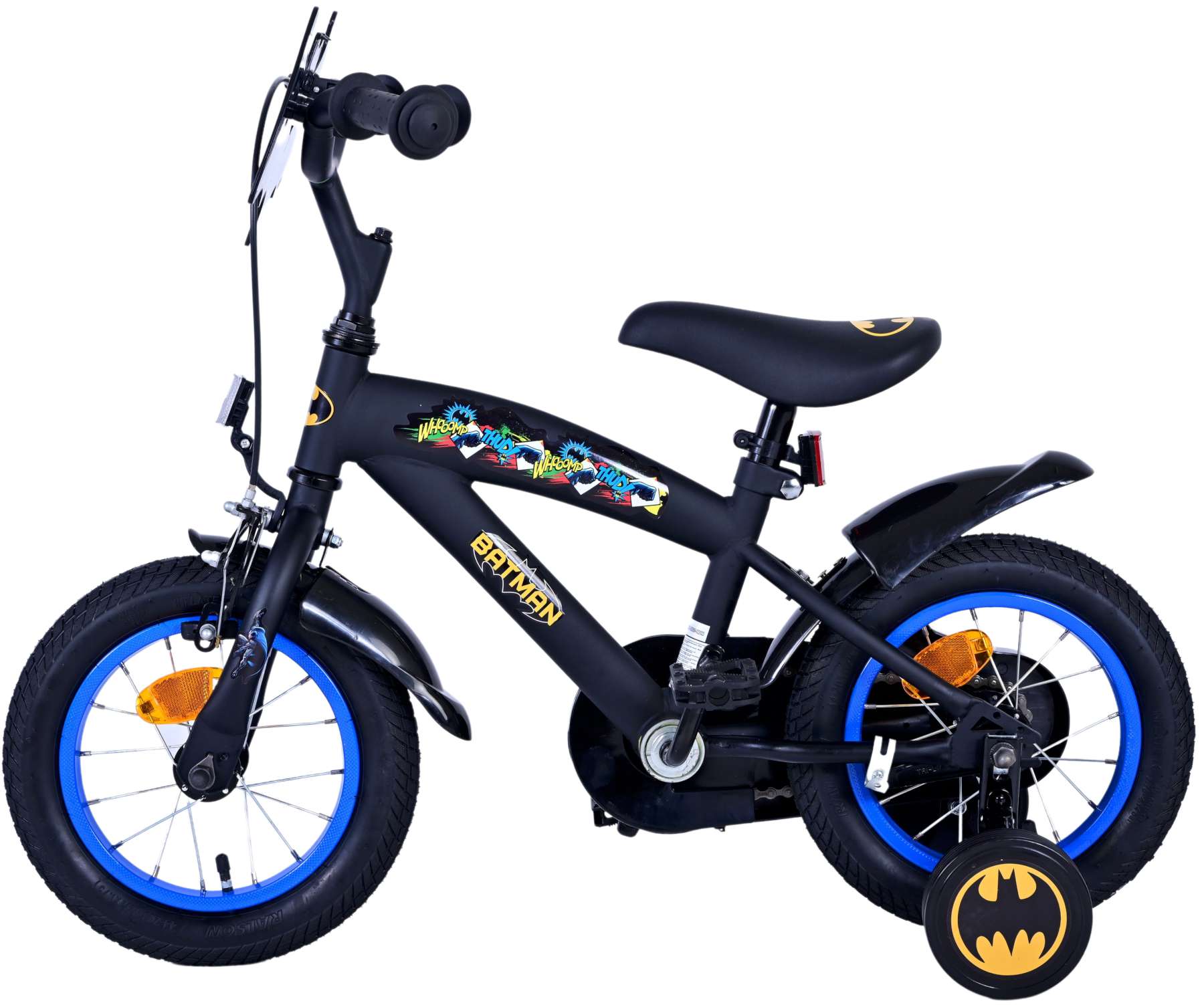 Batman Children's Bike Boys 12 pouces noir