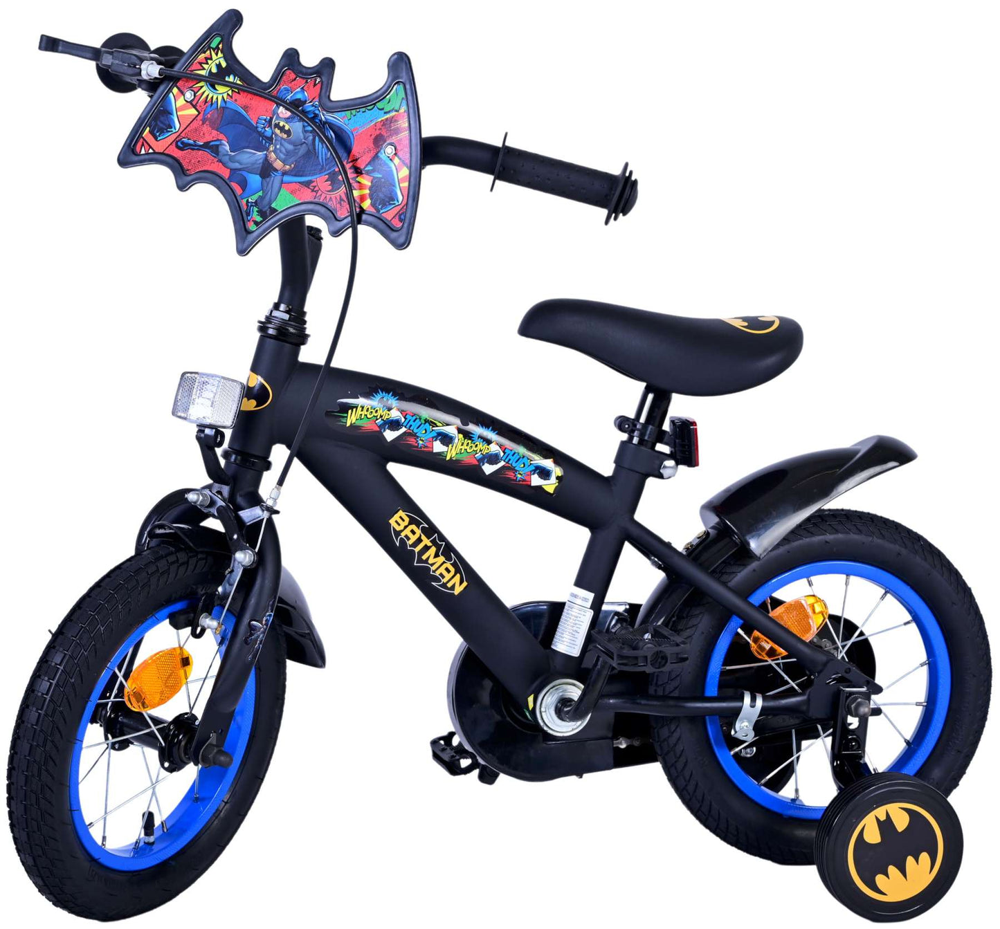 Batman Children's Bike Boys 12 pouces noir