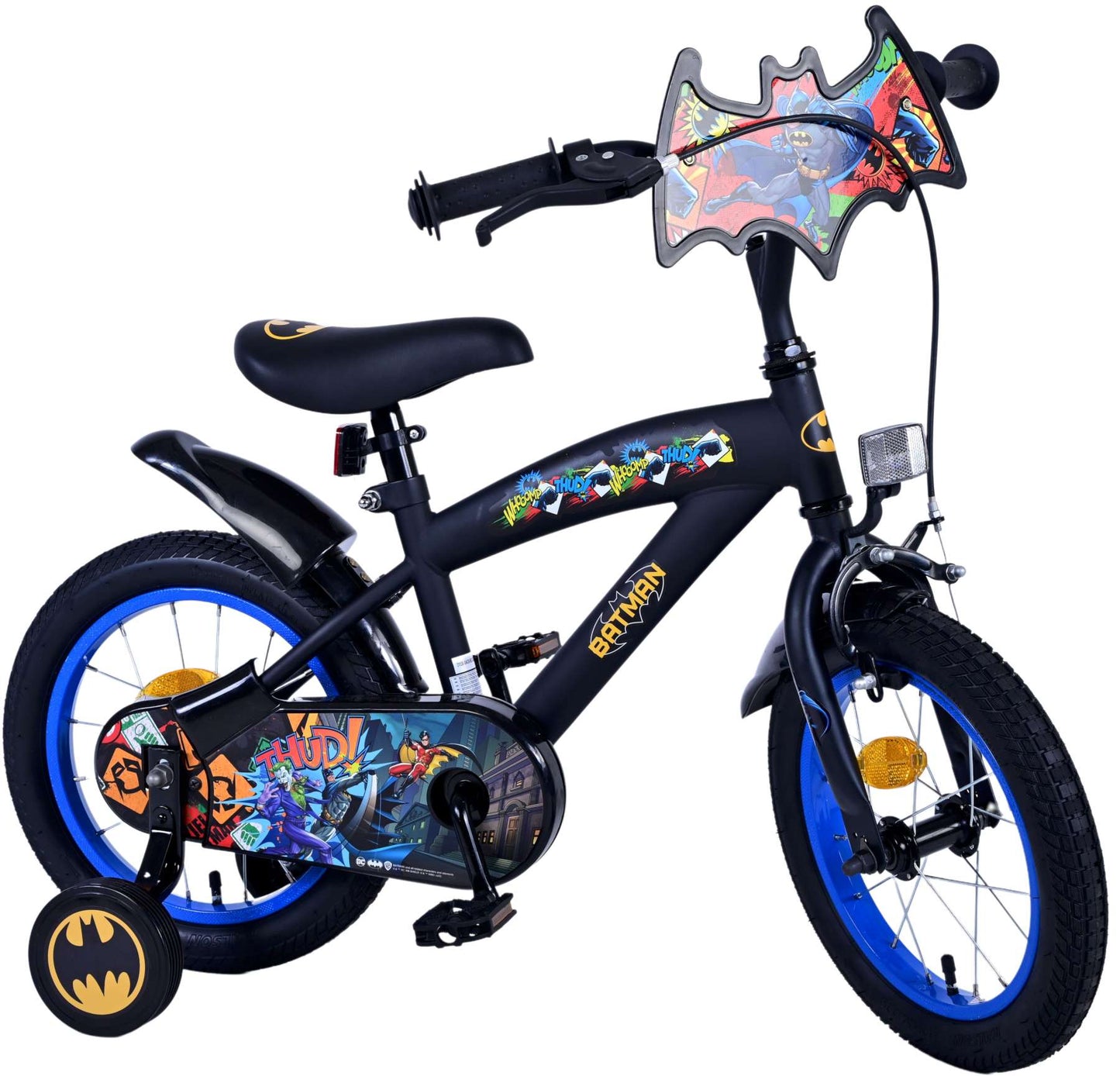 Batman Children's Bike - Boys - 14 pouces - noir