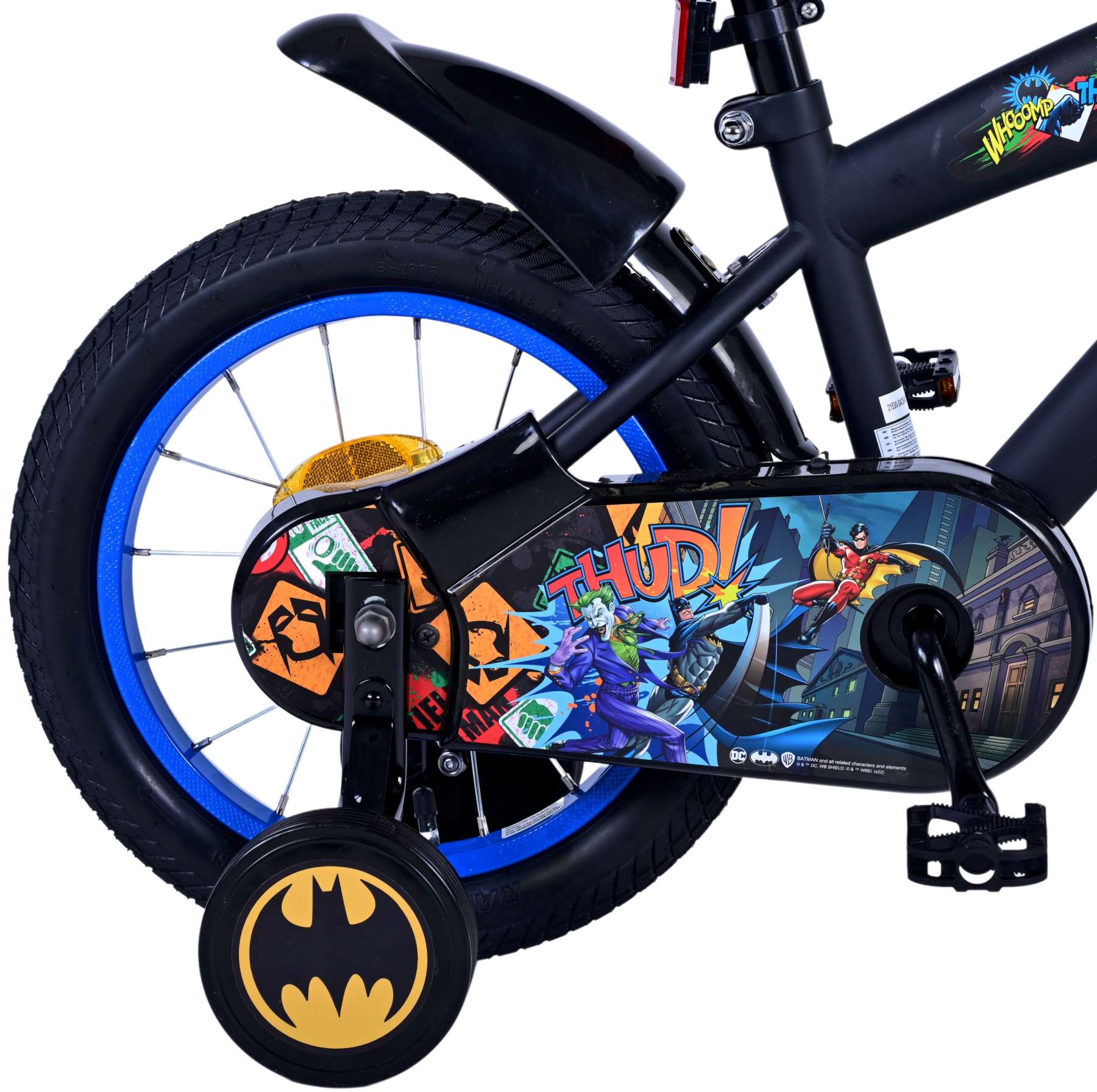 Batman Children's Bike - Boys - 14 pouces - noir