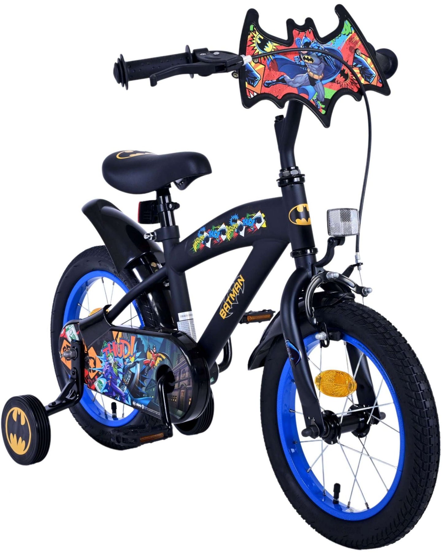 Batman Children's Bike - Boys - 14 pouces - noir