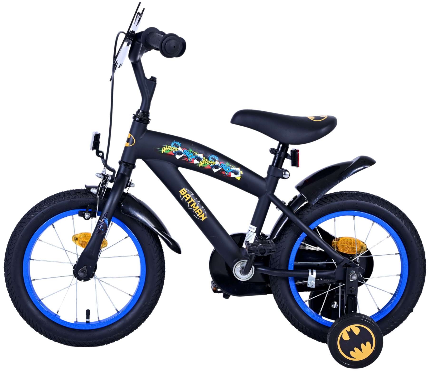 Batman Children's Bike - Boys - 14 pouces - noir