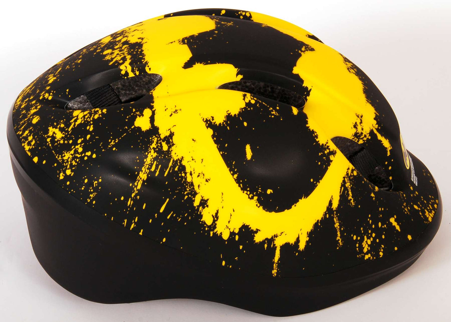 Casque de vélo de patinage Batman Junigoud 52-56 cm Jaune noir