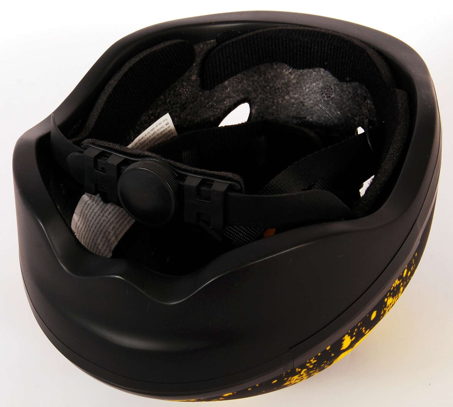 Casque de vélo de patinage Batman Junigoud 52-56 cm Jaune noir