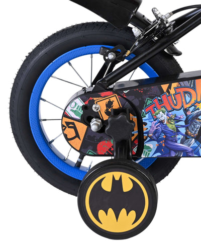 Vélo enfant Batman - garçons - 12 pouces - noir - deux freins à main