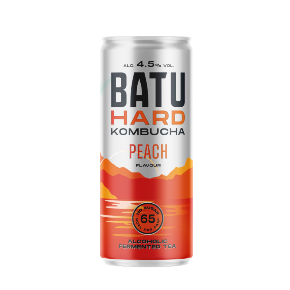 Boîte de pêche kombucha dure Batu (12x 250 ml)