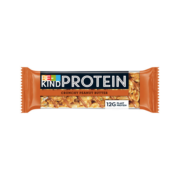 Beurre de cacahuète croquant protéiné Be-kind (12x50gr)