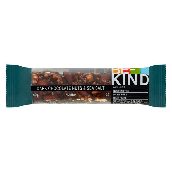 Sel de mer aux noix et chocolat noir Be-kind (12x40gr)