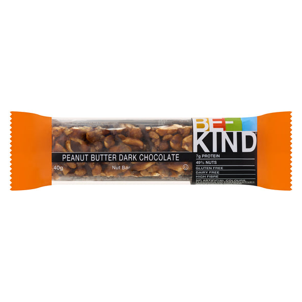 Chocolat noir au beurre de cacahuète Be-kind (12x 40gr)