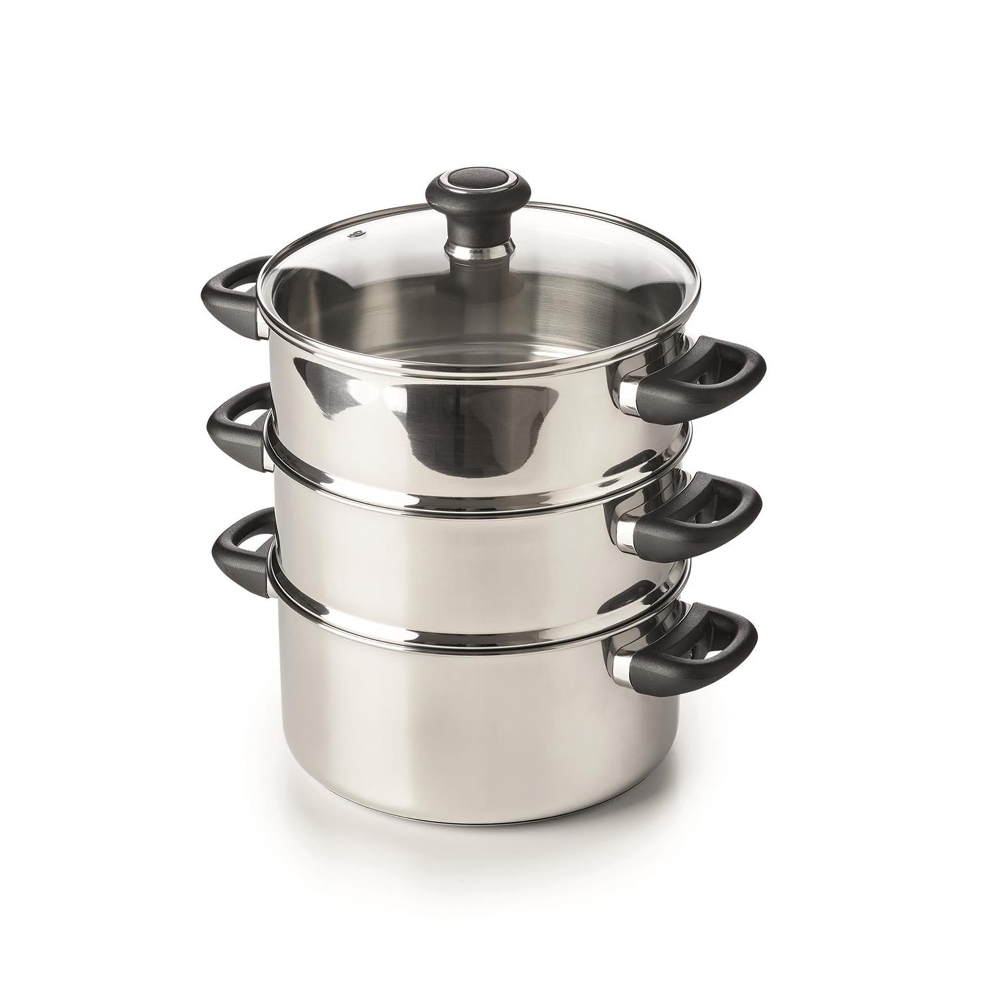 Cuiseur vapeur polo Beka avec couvercle en verre 24cm