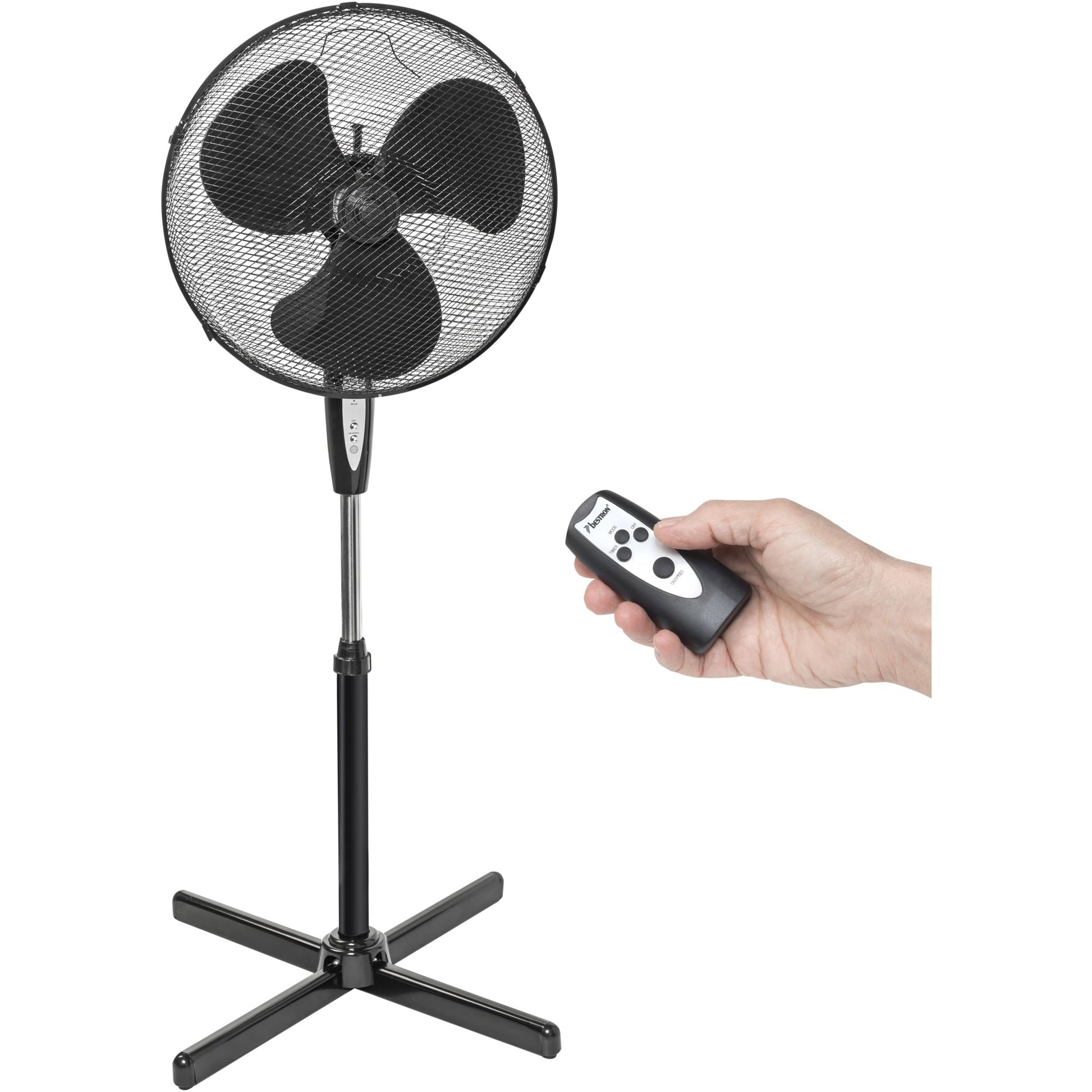 Bestron ASV45ZR StatEfVentilator avec télécommande et