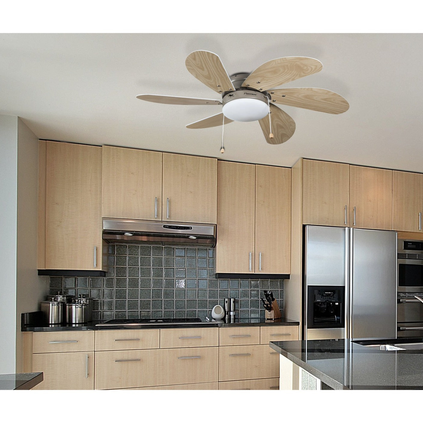 Ventilateur de plafond Bestron DC30T avec éclairage