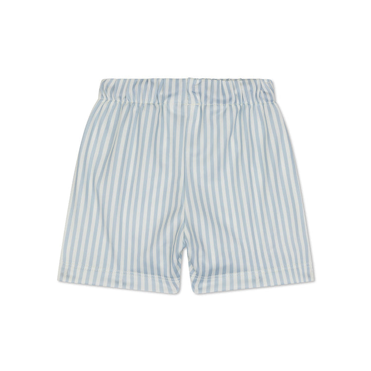 Rayures bleues BOXER BOXER UV BLANC
