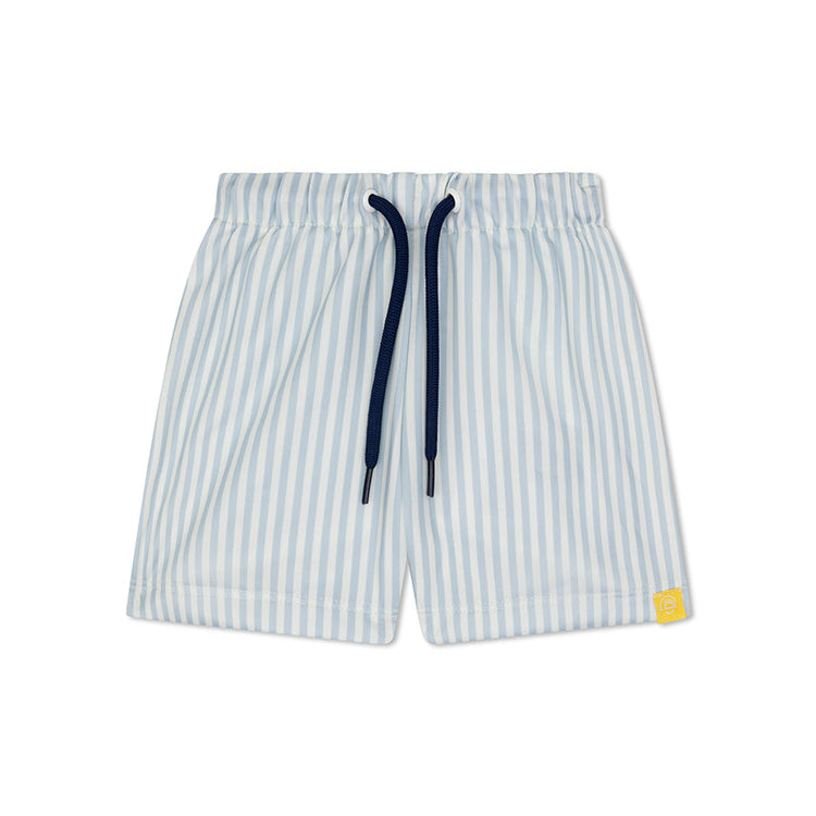 Rayures bleues BOXER BOXER UV BLANC