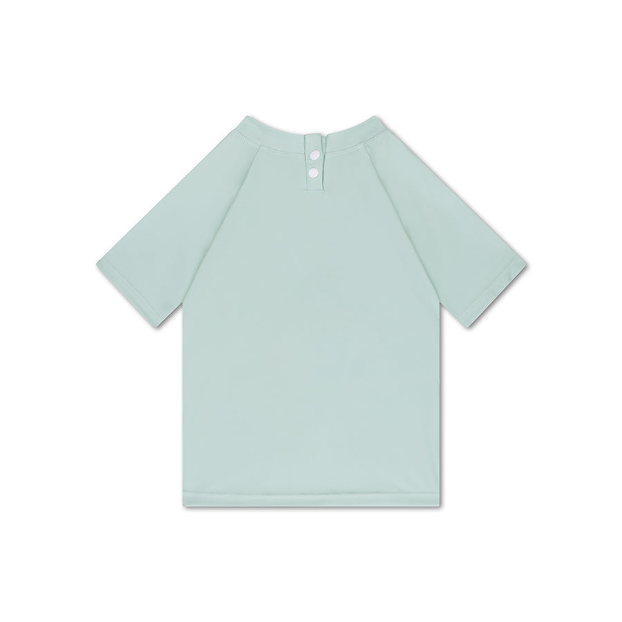 Bluey | Chemise de natation UV verte avec manches courtes