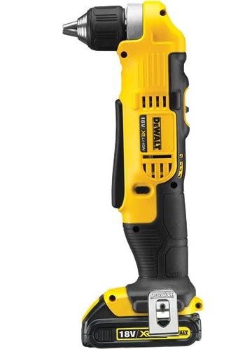 Perceuse à angle droit sans fil Dewalt dcd740c1 18v | Batterie lithium-ion 18 V 1,5 Ah - DCD740C1.