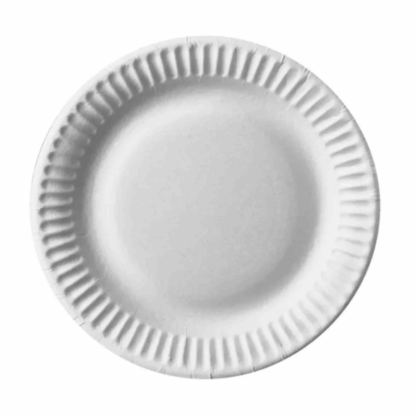 Assiettes Papstar rondes carton blanc 15cm (100 pièces)