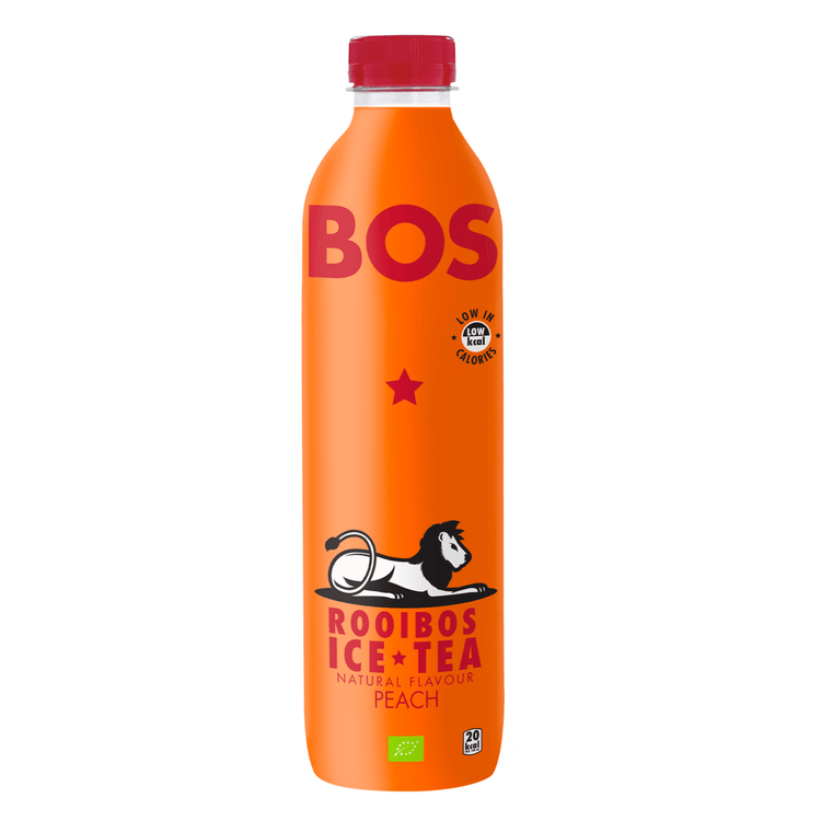 Bos thé glacé pêche bio pet (6x 1000ml)
