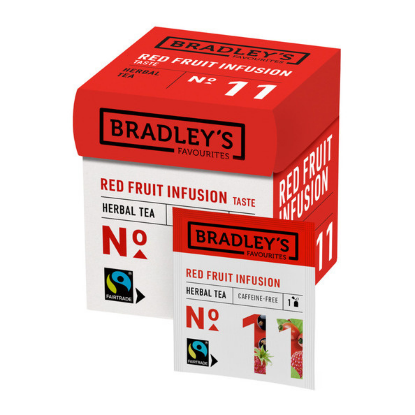 Infusion de fruits rouges préférées de Bradley no. 11 (72x 1,5 grammes)