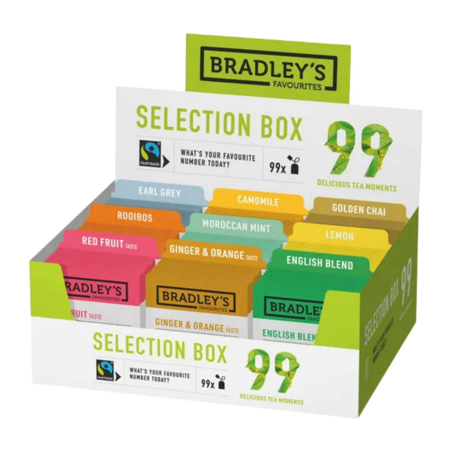 Boîte de sélection des favoris de Bradley (9 × 11 sacs)