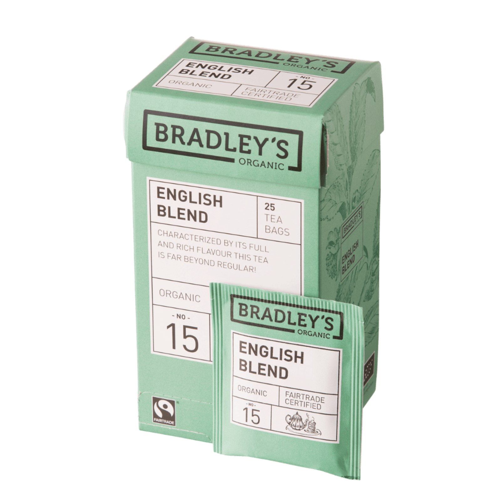 Mélange anglais bio Bradley's n.15 (4x25 sachets)
