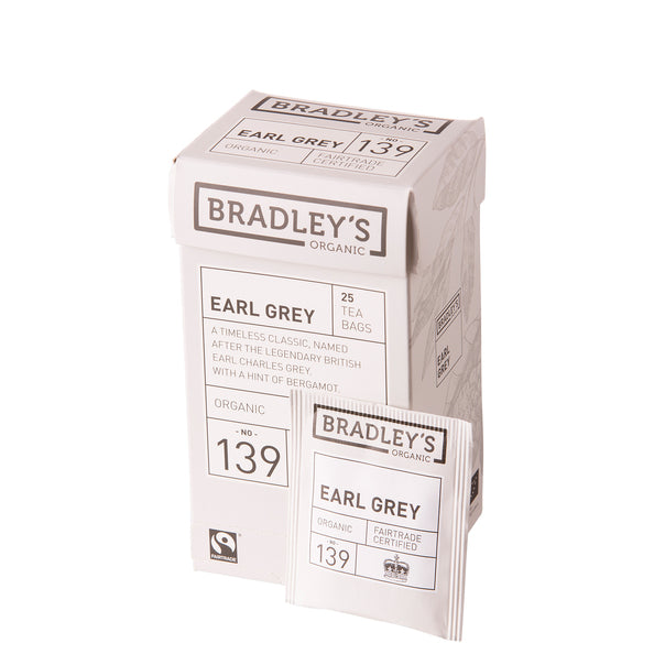 Earl Grey bio Bradley's n.139 (4x25 sachets)