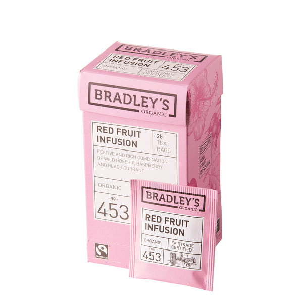Infusion de fruits rouges bio Bradley's n.453 (4x25 pièces)