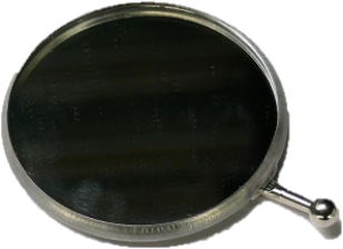 Tête de miroir en verre Midlock 56mm