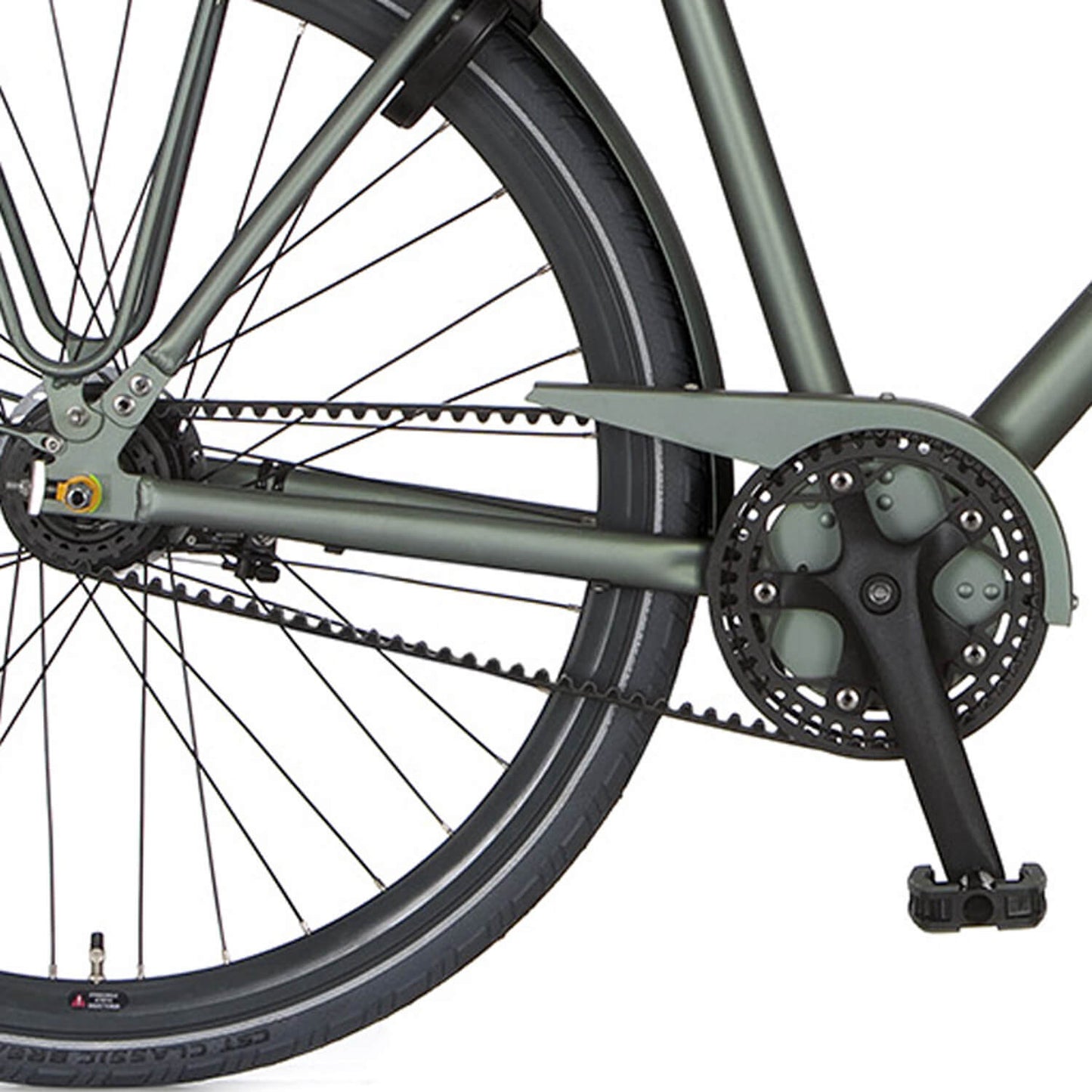 Cortina Chain Screen Speed ​​8 Matt Titanic Green