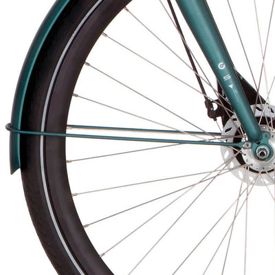 Cortina Fender Rod pour 28 vitesses Matt Beryl Green