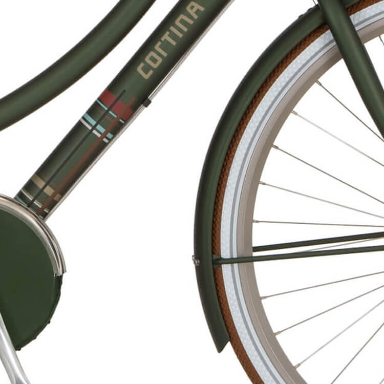 Cortina Fender pour 28 U4 Hunter Green Matt