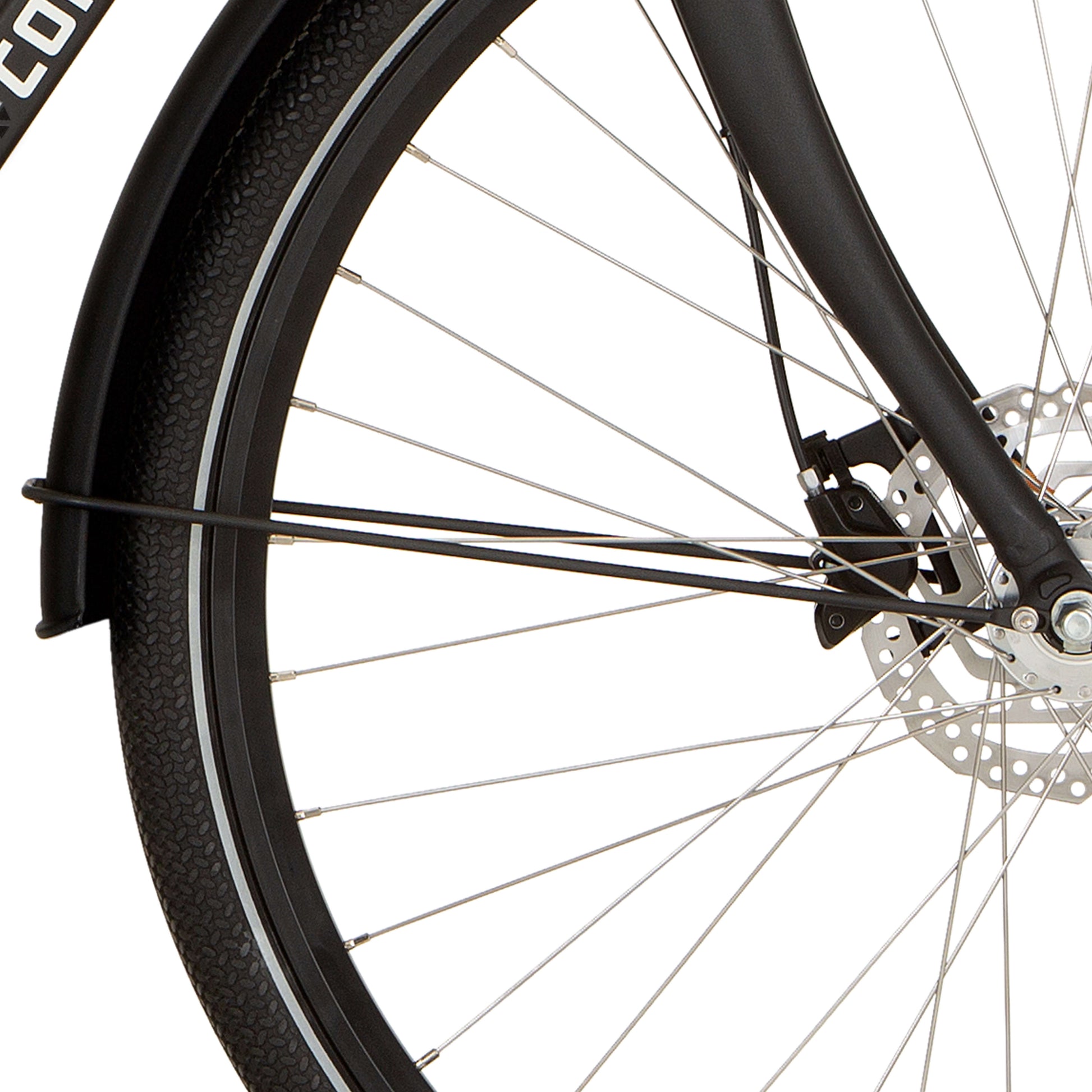 Cortina Fender pour 28 Foss Diamond Black Matt