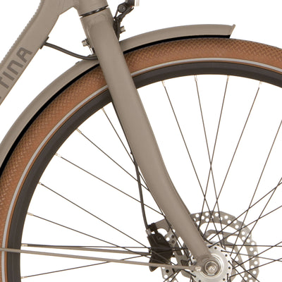 Cortina Fork E-Foss MM Halva Gray Matt