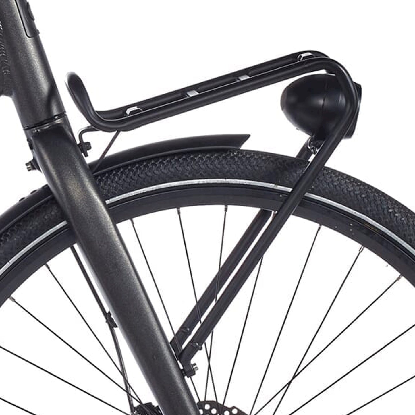 Cortina Front Carrier Common Black Black Matt