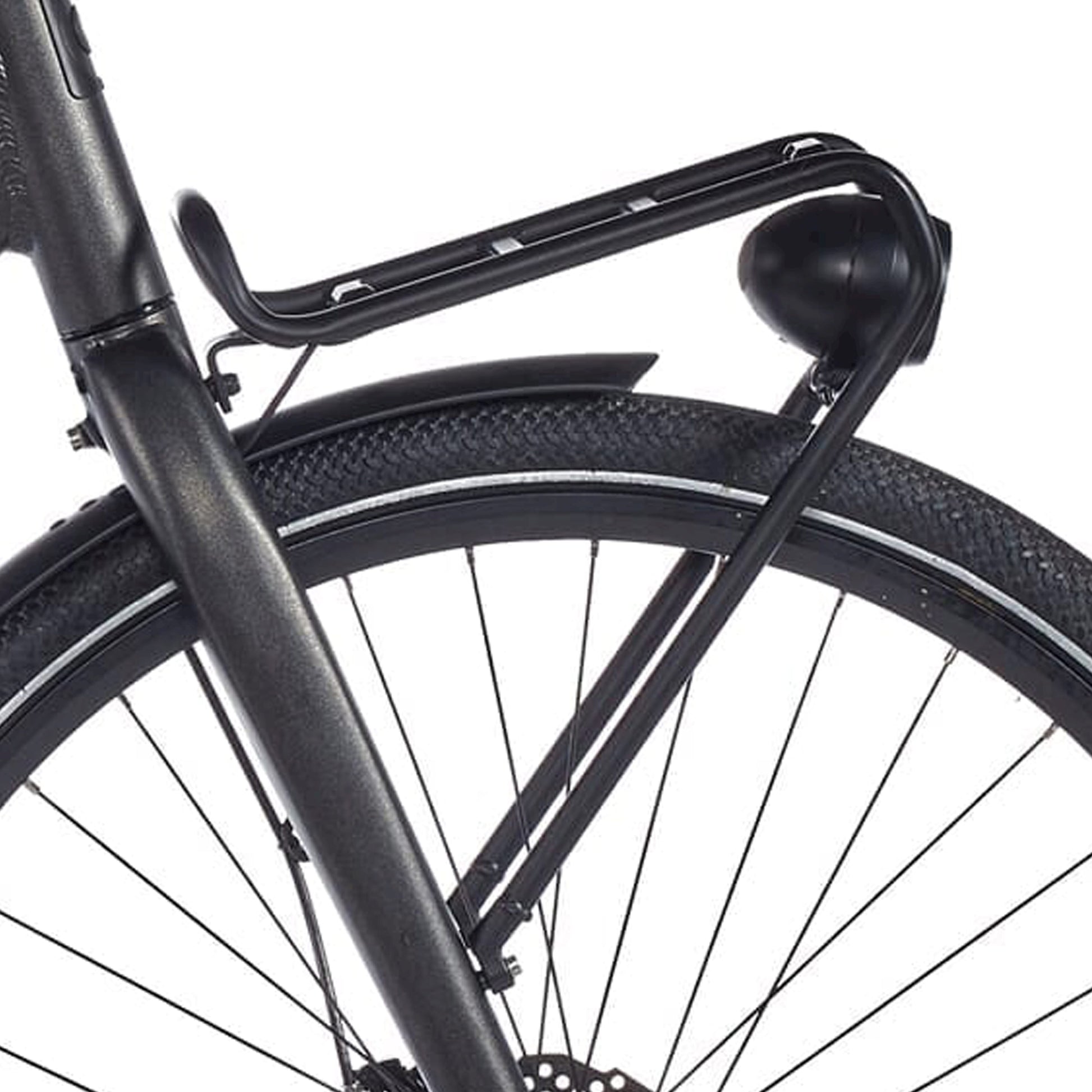 Cortina Front Carrier Common Black Black Matt