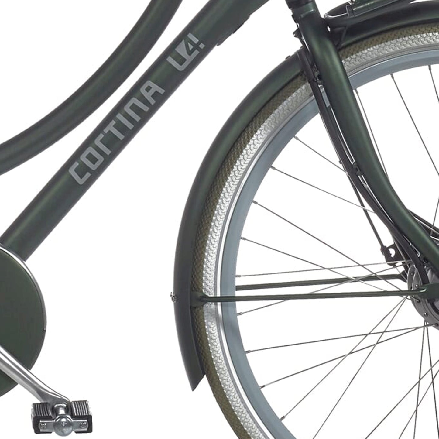 Cortina Fender pour 28 E-U4 Hunter Green Matt